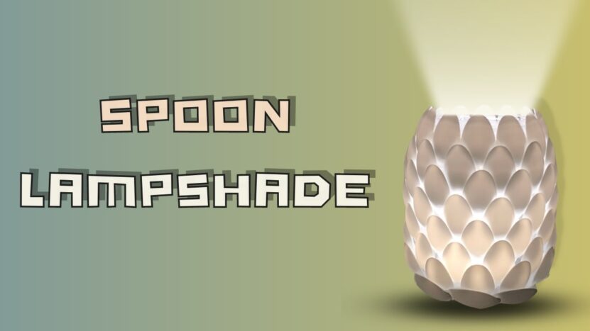 DIY Spoon Lampshade